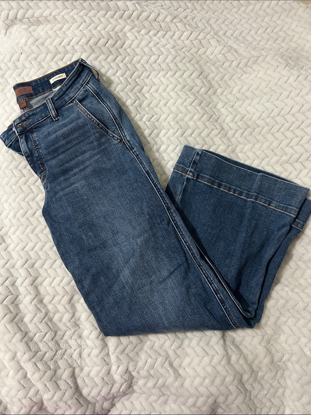 Judy Blue Petite Retro Wide Jeans